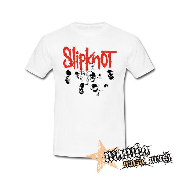 SLIPKNOT - Band - biele pánske tričko