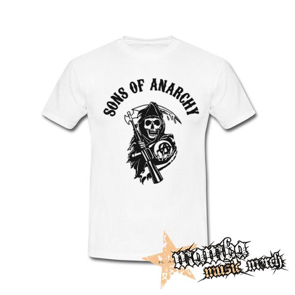 SONS OF ANARCHY - Reaper - biele pánske tričko