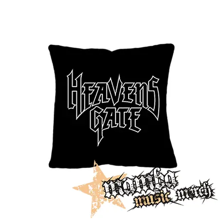 HEAVENS GATE - Logo Speed Metal Cult Band - vankúš