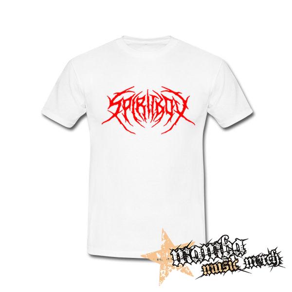 SPIRITBOX - Red Logo - biele pánske tričko