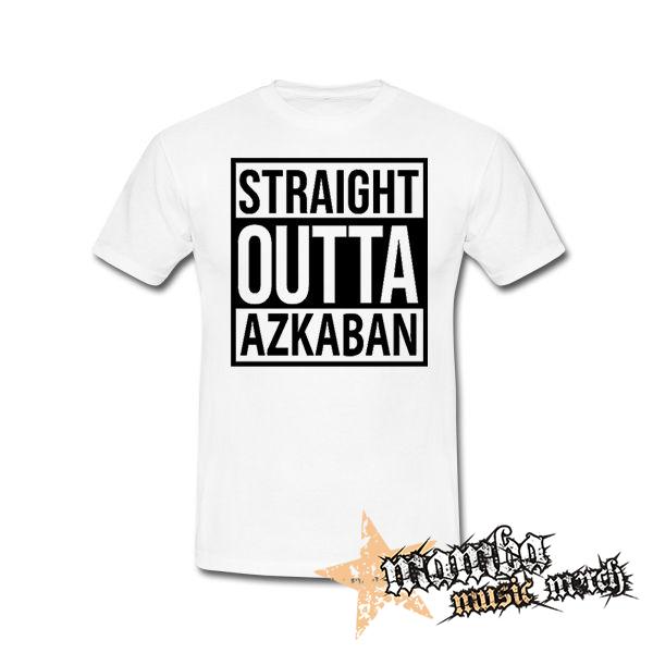 SQUID GAME - Straight Outta Azkaban - biele pánske tričko
