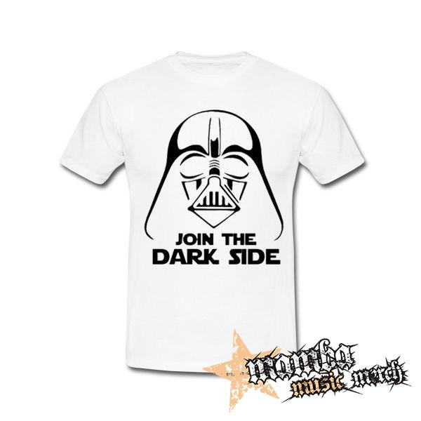 STAR WARS - Join The Dark Side - biele pánske tričko