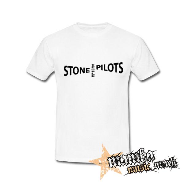 STONE TEMPLE PILOTS - Logo - biele pánske tričko