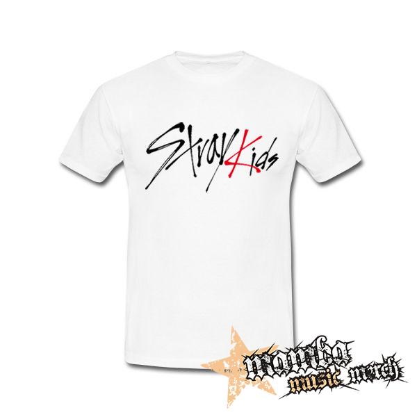 STRAY KIDS - Logo - biele pánske tričko