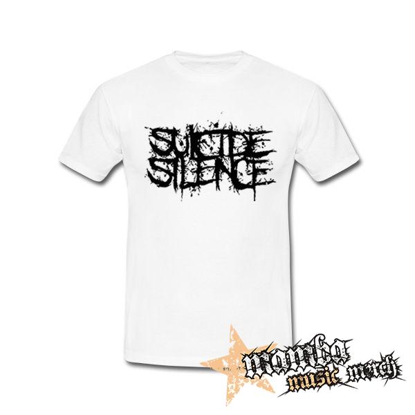 SUICIDE SILENCE - Logo - biele pánske tričko