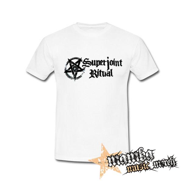SUPERJOINT RITUAL - Logo - biele pánske tričko
