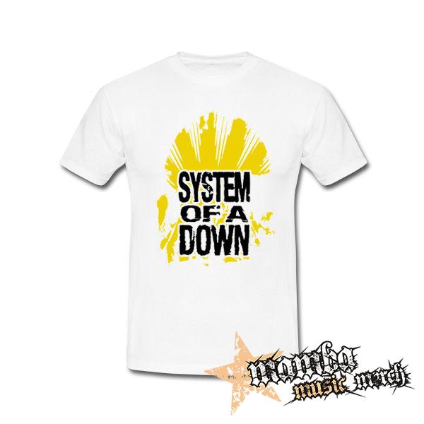 SYSTEM OF A DOWN - Sun - biele pánske tričko