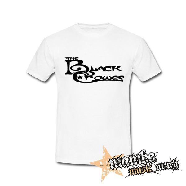 THE BLACK CROVES - Logo Black - biele pánske tričko