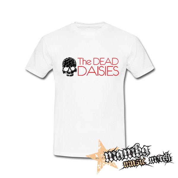 THE DEAD DAISIES - Logo Skull - biele pánske tričko