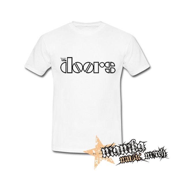 THE DOORS - Logo - biele pánske tričko