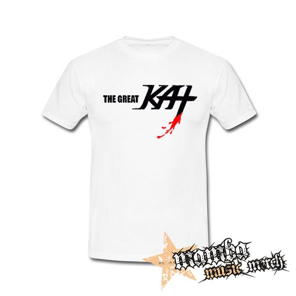 THE GREAT KAT - Logo - biele pánske tričko