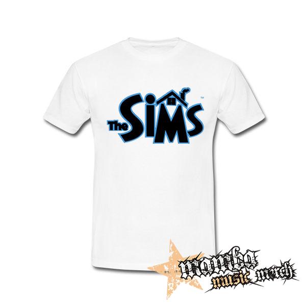 THE SIMS - Logo - biele pánske tričko