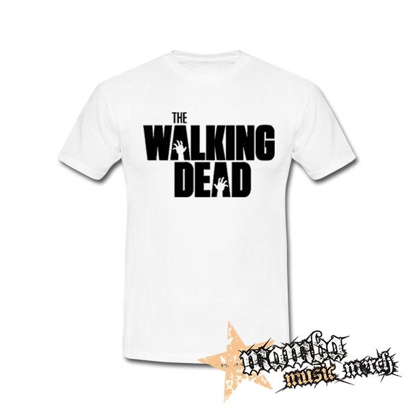 THE WALKING DEAD - Logo - biele pánske tričko