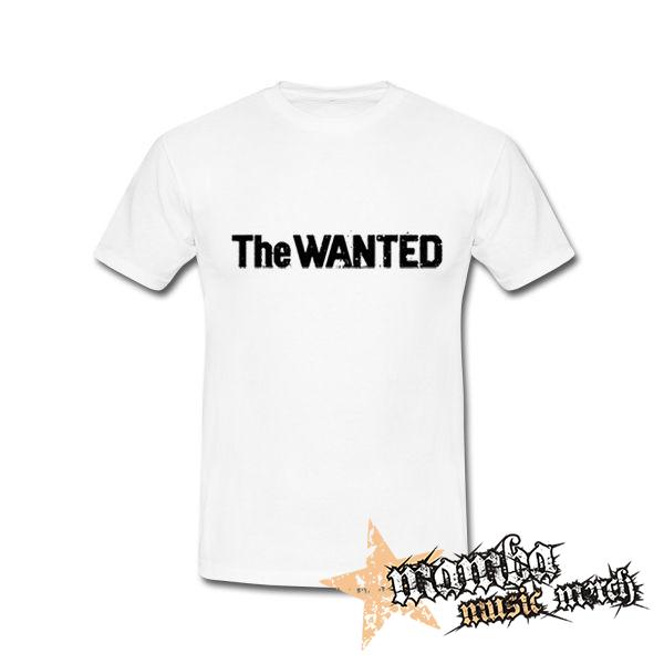 THE WANTED - biele pánske tričko
