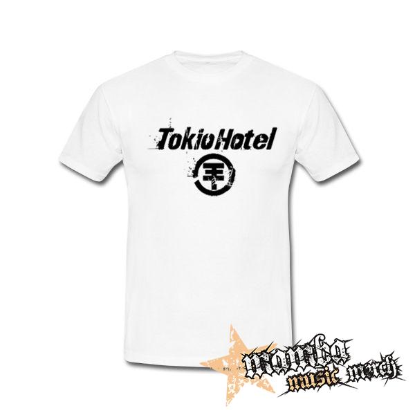 TOKIO HOTEL - Logo - biele pánske tričko