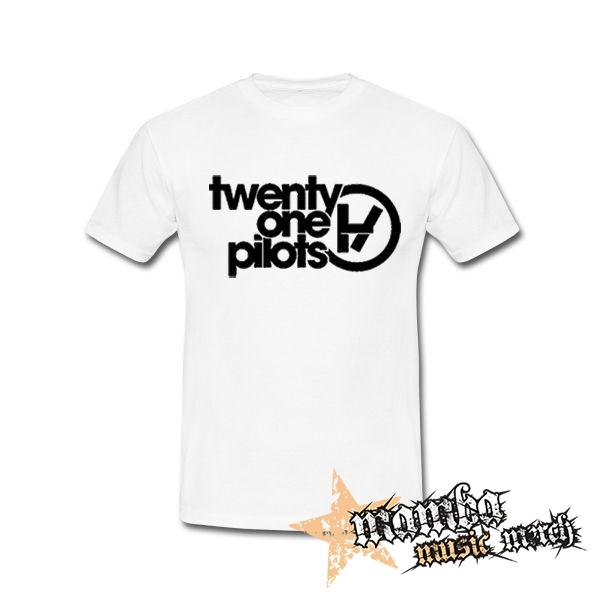 TWENTY ONE PILOTS - Logo - biele pánske tričko