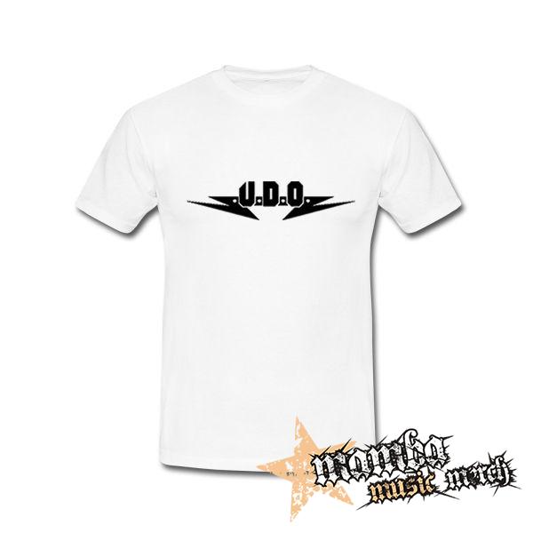 UDO - Logo - biele pánske tričko