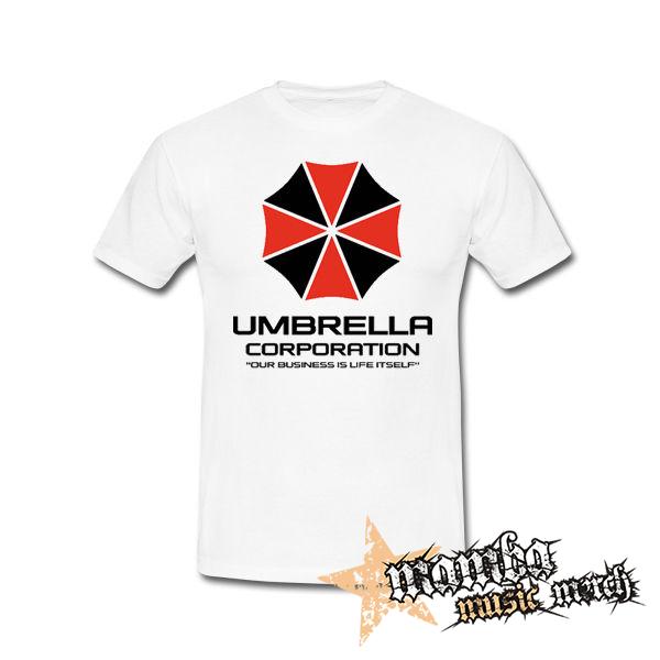 UMBRELLA CORPORATION - Our Business Is Life Itself - biele pánske tričko