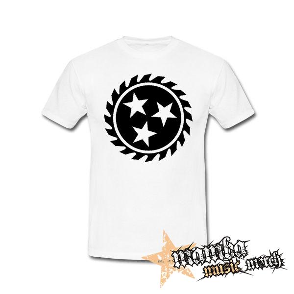 WHITECHAPEL - Logo Crest - biele pánske tričko