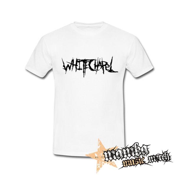 WHITECHAPEL - Logo - biele pánske tričko