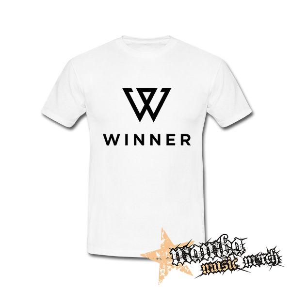 WINNER - Logo Crest - biele pánske tričko
