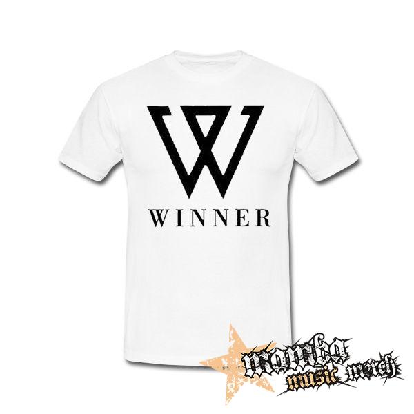 WINNER - Logo K-Pop Band Motive 1 - biele pánske tričko