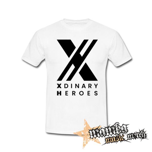 XDINARY HEROES - Logo - biele pánske tričko