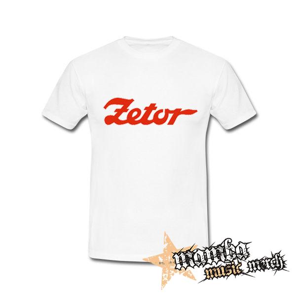 ZETOR - Red Logo - biele pánske tričko