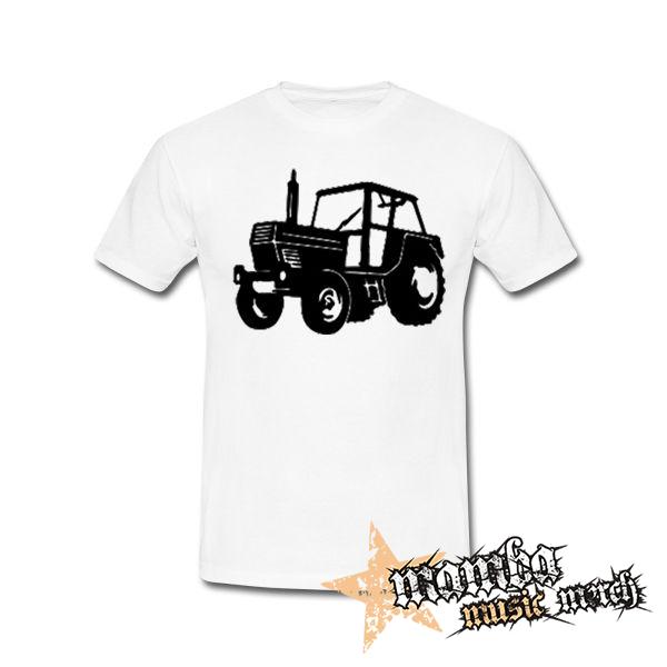 ZETOR - Traktor - biele pánske tričko