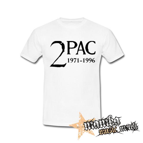2 PAC - 1971-1996 - biele detské tričko