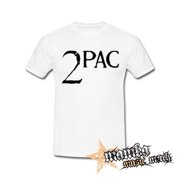 2 PAC - Logo - biele detské tričko
