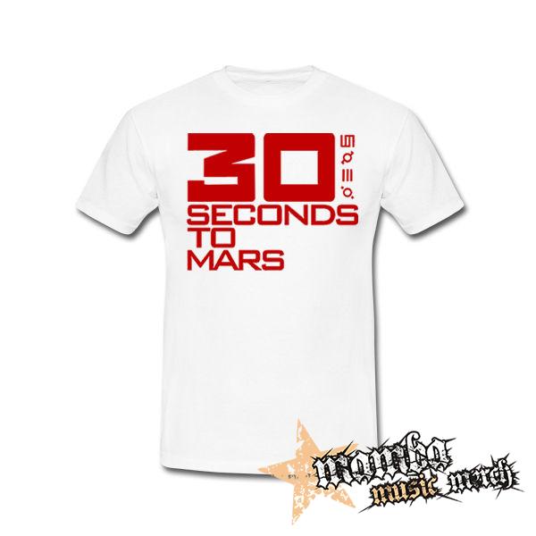 30 SECONDS TO MARS - Red Logo - biele detské tričko