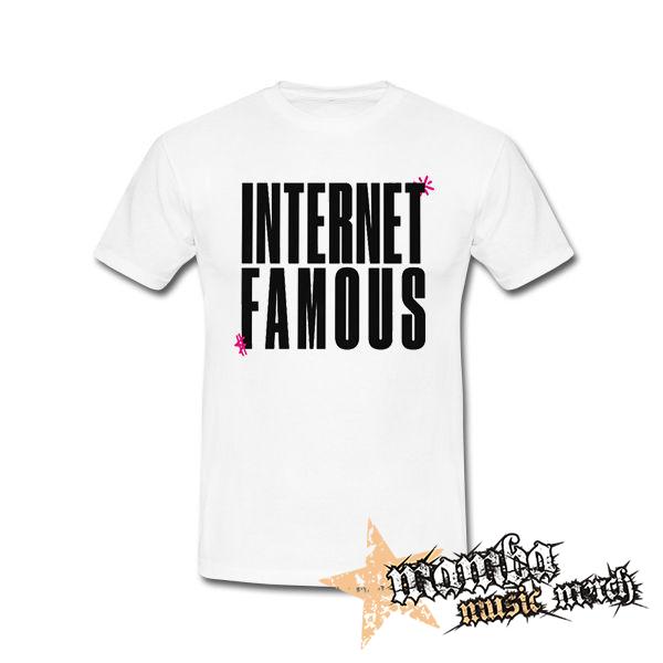 6arelyhuman - Internet Famous - biele detské tričko