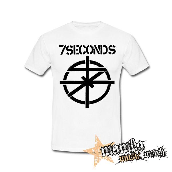 7 SECONDS - Logo Crest - biele detské tričko
