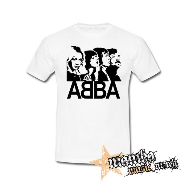 ABBA - Band - biele detské tričko