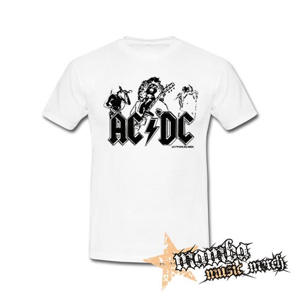 ACDC - Let There Be Rock - biele detské tričko