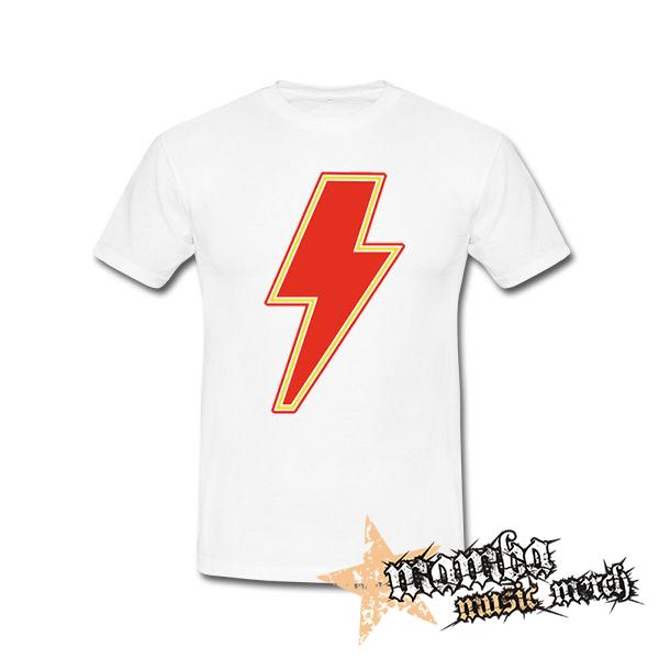 ACDC - Power Up Sign Crest - biele detské tričko