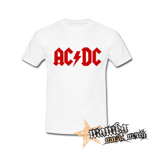 ACDC - Red Logo - biele detské tričko