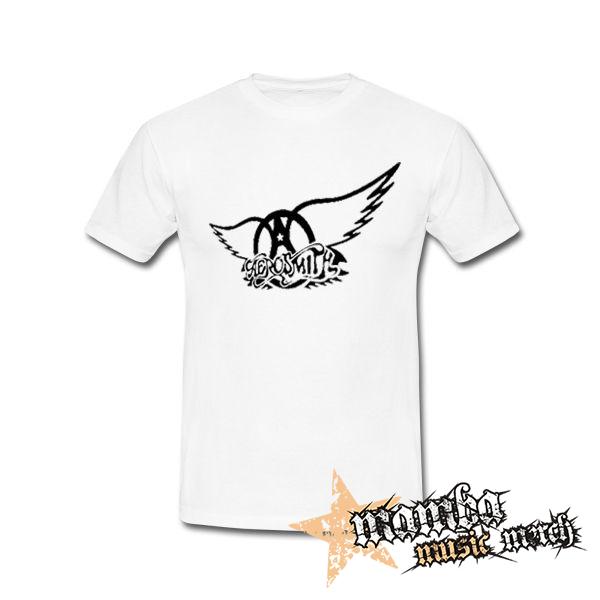 AEROSMITH - Logo Motive 2 - biele detské tričko