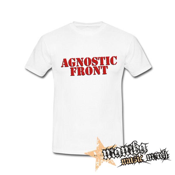 AGNOSTIC FRONT - Logo Red - biele detské tričko
