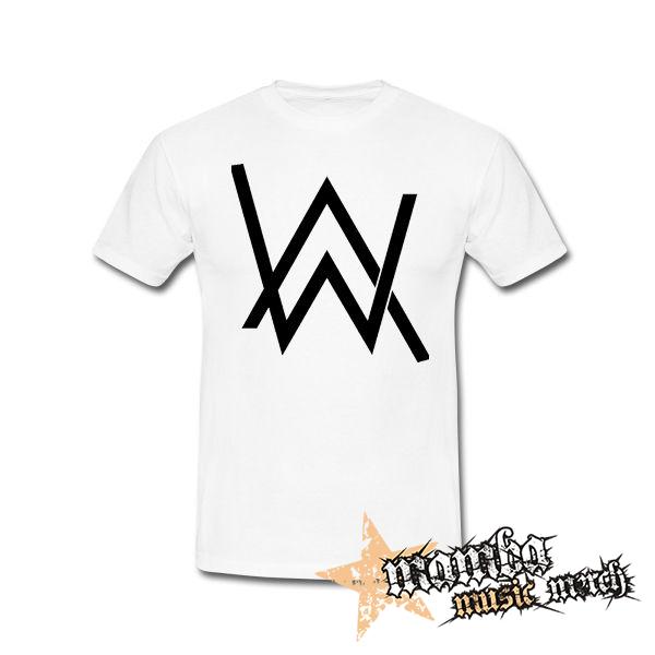 ALAN WALKER - Logo - biele detské tričko