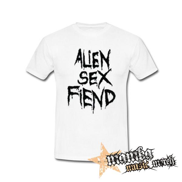 ALIEN SEX FIEND - Logo - biele detské tričko