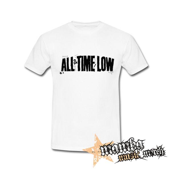 ALL TIME LOW - Logo - biele detské tričko