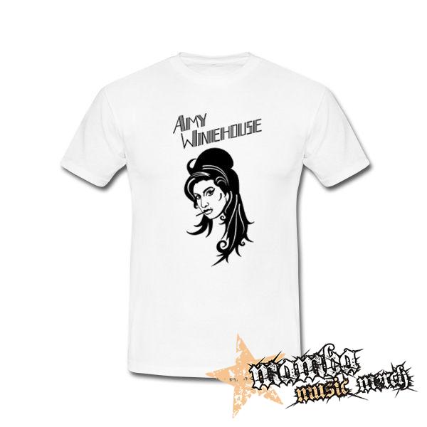 AMY WINEHOUSE - Portrait - biele detské tričko