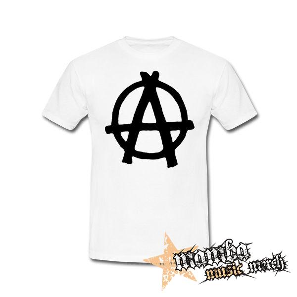 ANARCHY - Znak - biele detské tričko