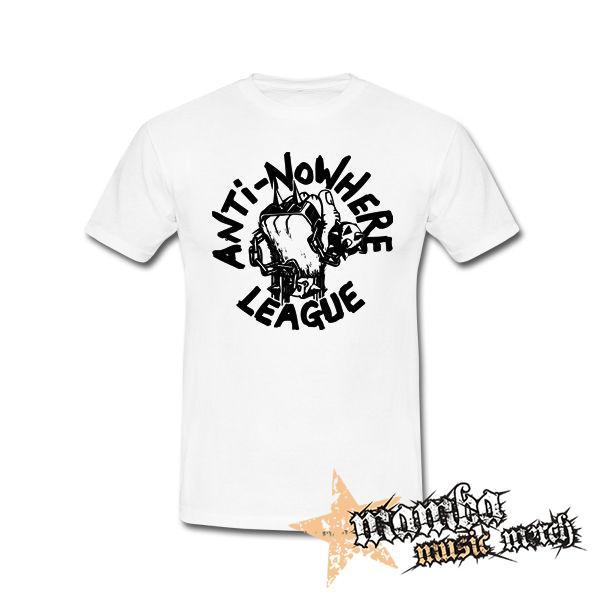ANTI-NOWHERE LEAGUE - Logo - biele detské tričko