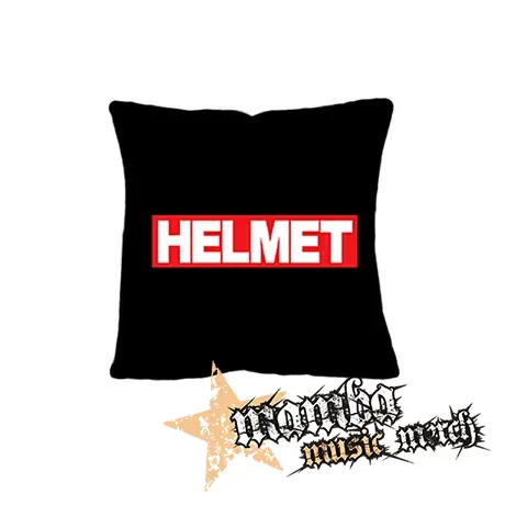 HELMET - Logo Red White - vankúš