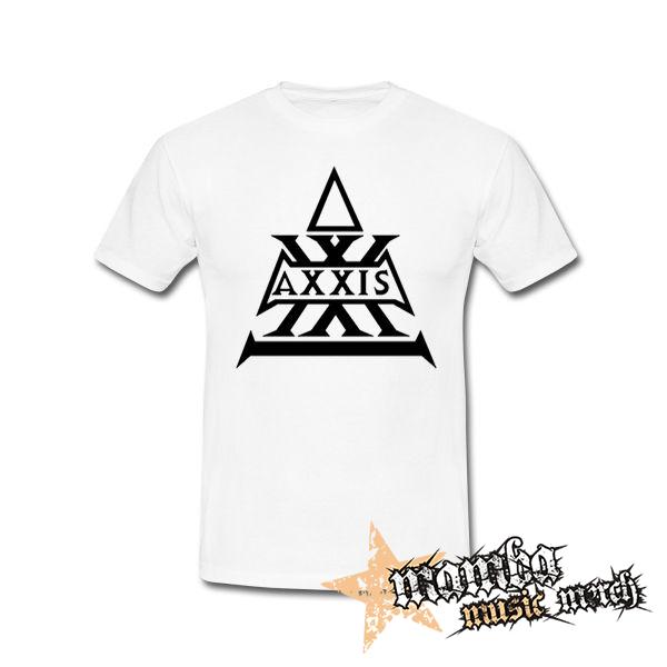 AXXIS - Logo Band Germany - biele detské tričko