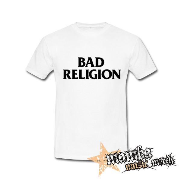 BAD RELIGION - Logo Band - biele detské tričko