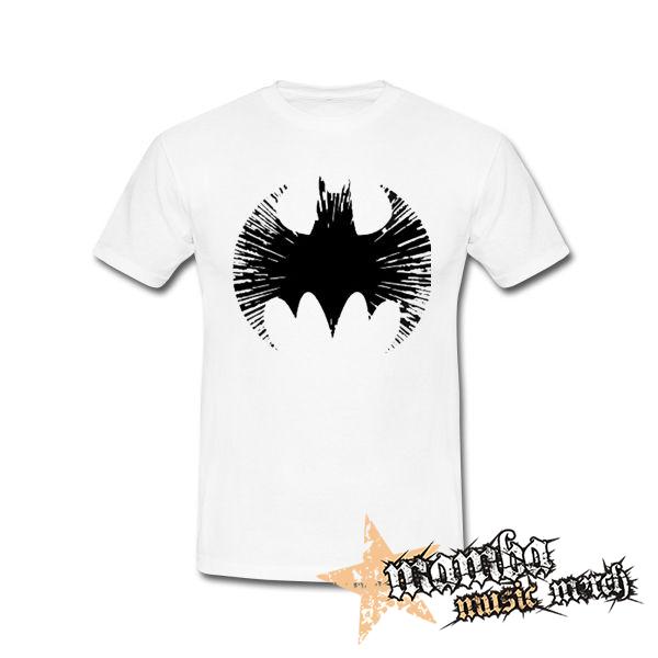 BATMAN - Cracked Emblem - biele detské tričko